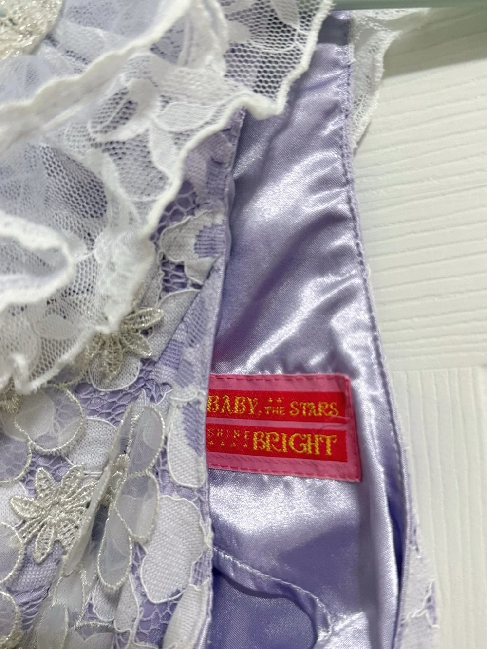 BABY THE STARS SHINE BRIGHT Fairy Floral Canon JSK Lavender Lolita Dress